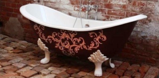 Стильные предметы интерьера для дома, которые можно сделать из старой ванны